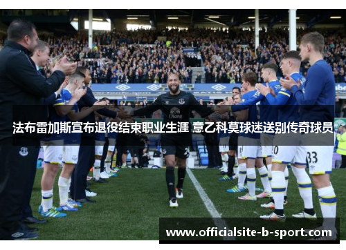 法布雷加斯宣布退役结束职业生涯 意乙科莫球迷送别传奇球员